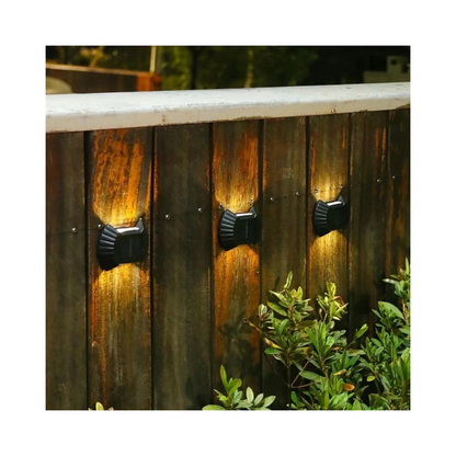 4 Lámpara Solar LED para Pared Exterior