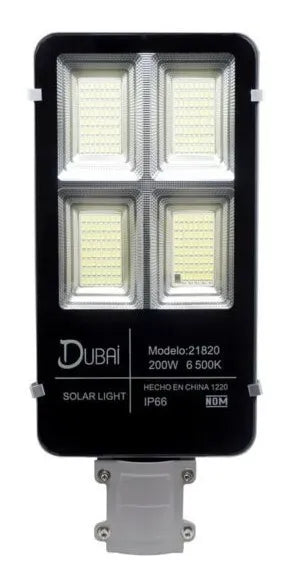Foco solar luminaria 400w + panel