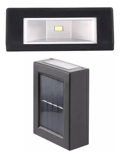 Apliqué solar para exterior Luz Blanca