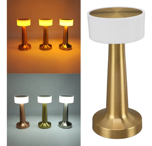 Lámpara LED Touch Recargable 3 Tonos