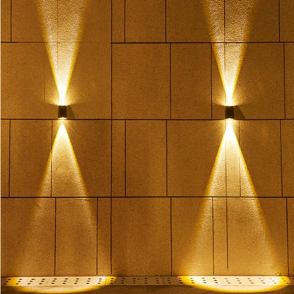 Aplique Solar LED Bidireccional para Exterior