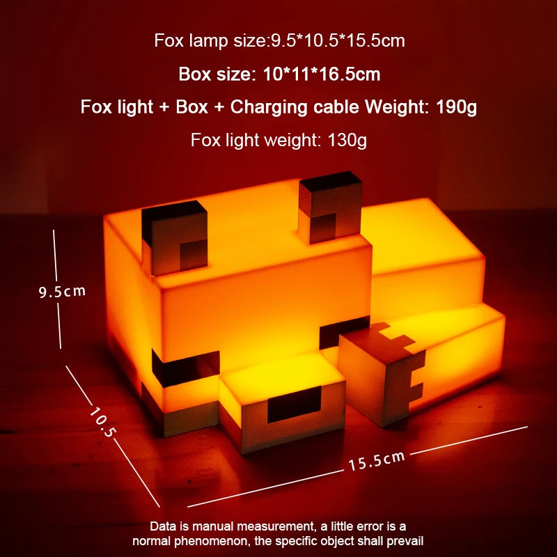 Lámpara Decorativa Baby Fox LED Recargable