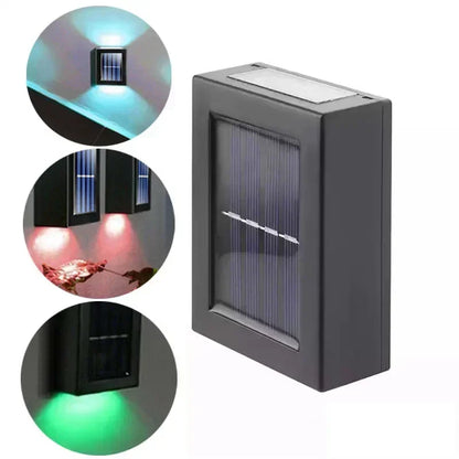 Lámpara Solar LED para Cercas y Jardines