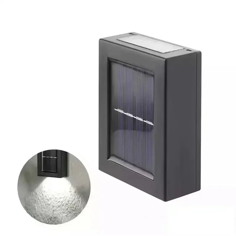 Lámpara Solar LED para Cercas y Jardines