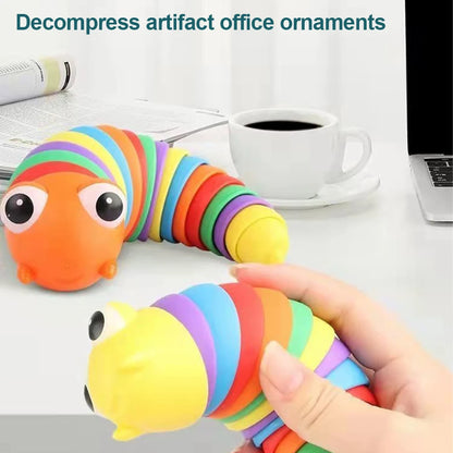 Gusano Sensorial 3D Antiestrés